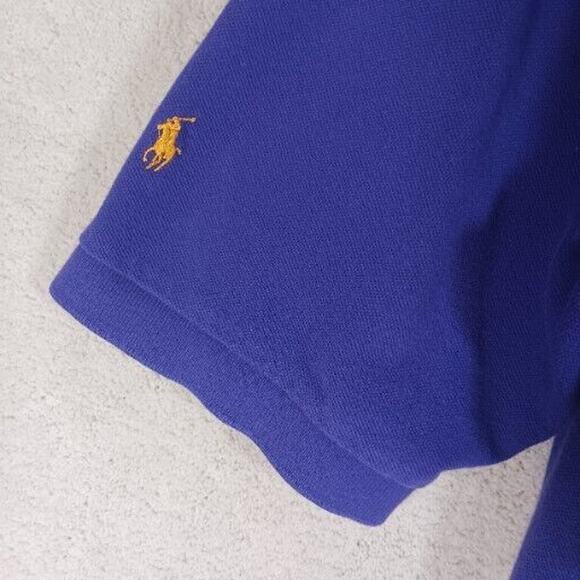 LSU TIGERS Polo GOLF Ralph Lauren Purple Sz XL Embroidered "LSU" Gameday Attire - Picture 3 of 6